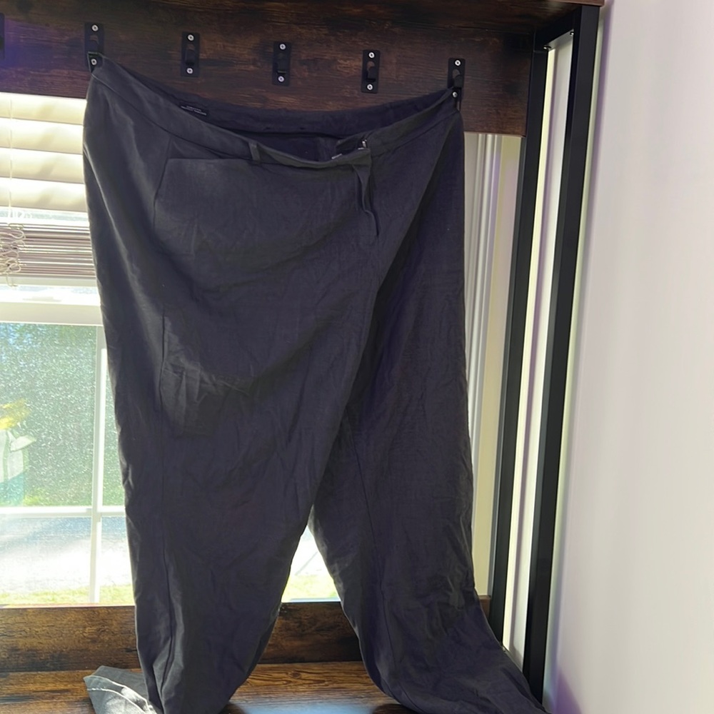 Worthington perfect fit grey trousers